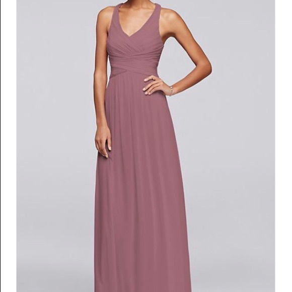 Mesh Dress David's Bridal Quartz Bridesmaid Dress David's Bridal Dresses Davids Bridal Quartz Bridesmaid Dress Poshmark